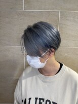 オナー(honor)&nbsp;20代30代大人可愛い艶感ネイビーグレーケアブリーチ