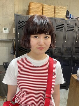 ナループロアオハナ(Nalu pu loa ohana) くせ毛パーマ/癖毛風/ボブパーマ/癖毛風パーマ/ボブ♪/表参道