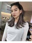 ザクザクレイヤーカット巻き方簡単ミディアムロング韓国表参道