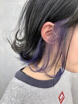 ハートクリップアームズ 橿原店(HEART CLIP arms) 20代30代40代大人インナーカラー耳掛け外ハネ大人ボブ