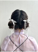 【SIGN】ツインお団子アレンジ