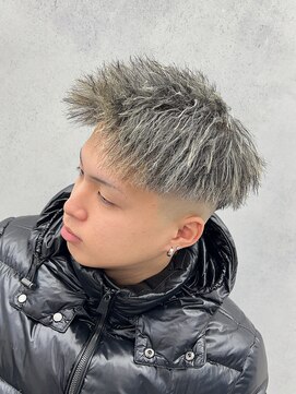 ルースト 西院店(ROOST) パイルツイスト×ホワイトハイライト