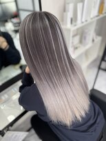 ラムシェール(LamChele)&nbsp;【lamchele】ホワイトシルバー×シャドールーツ