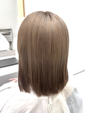 フィゼル 南堀江店(fizelle) くすみベージュカラー