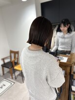 ネオリーブ クーロ(Neolive curro)&nbsp;ヘイリーボブ×美髪