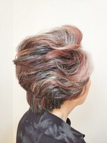 松本平太郎美容室 吉祥寺パートファイブ(PART5) レイヤー×パーマ×スライシングカラー/30代40代50代60代