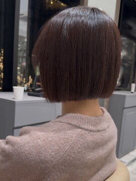 ロンド ジュルード 名古屋(Lond jeloud) ショート ボブ インナー 艶髪 韓国風 レイヤーカット