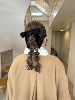 ヘアカロン 熊本下通店(Hair CALON)&nbsp;ヘアセット/ヘアアレンジ/お呼ばれヘア/結婚式ヘア/熊本/下通り