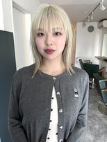 ソイ コンク 下北沢(soi conc)&nbsp;ホワイトベージュ/ホワイトブロンド/ワイドバング__下北沢