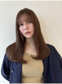 ふんわりカールヘルシースタイルルーズヘアショコラアッシュ