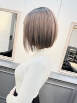 ラム(L'am)&nbsp;ショート/ボブ/カット/グレージュ/カラー/高松