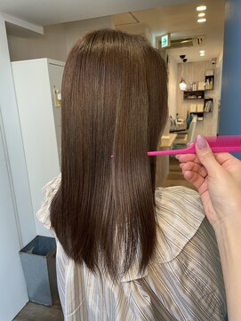 ブレス ヘアアンドスパ 湘南台(bless hair spa) ツヤ出しカラー◎