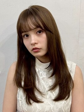 ファルベ(Farbe) ミディアムヘア/暗めカラー/グランマッシュ/デザインカラー