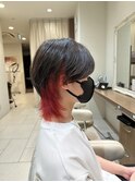 インナーレッドマッシュウルフ