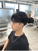 フェザーパーマスタイル