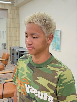 ヌープヘアーアイス(NUUP.hair ici) スパイキーショート/メンズカット/メンズショート/パンパーマ