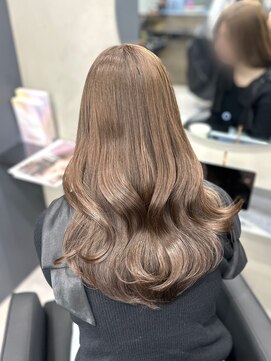 ユアーズヘア 東新宿店(youres hair) アッシュすぎない透明感抜群ベージュ♪