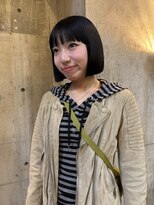 ダコタリッカ(dakota Rikka)&nbsp;透明感のたっぷり！リッチブラックでトーンダウン/ボブ