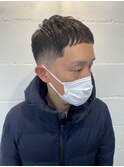 メンズカットフェードスキンフェードクロップ
