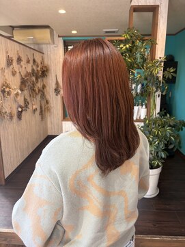 リオン(REON) オレンジブラウン