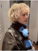 ハニーブロンド × ショートウルフ