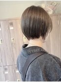 ◆襟足スッキリ短めショートボブ×大人かわいいショート