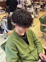 ヘアーフェロー HAIR fellow 波巻きパーマ