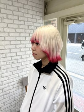 レミー(Remii) ハイトーンデザイン【10代20代】ダブルカラーブリーチ/札幌大通