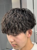 オーバル ジングウマエ(OVARL jingumae)&nbsp;縦落ちツイストスパイラルラウンドマッシュ