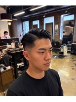 ワンワンオー バーバーショップ 博多店(@110 BARBER SHOP)&nbsp;ツーブロックショートカルマヘアスリックバックジェットフェード