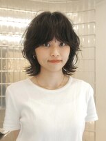 ワビ(wabi) レイヤーボブ×扱いやすいニュアンスパーマ