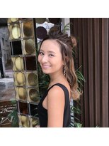 イズム 北千住店(ISM)&nbsp;【ISM北千住】　　無造作ハーフアップ