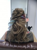 クアトログランシュ ひたちなか店(QUATRO×GranCieux)&nbsp;☆結婚式ハーフアップ☆