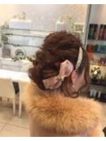 アフ(ahu) パーティーヘアセット