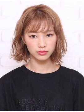 シオン 品川店(Zion) ダレ感カールでつくる、ゆるめウェーブスタイル