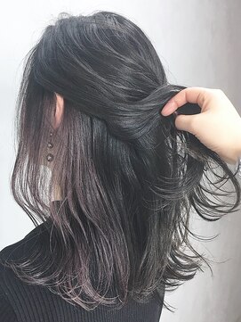 アルバム 新宿(ALBUM SHINJUKU) 透明感カラーネビージュピンクヘアー_ba102211