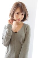 レウナ 外苑前(Reuna)&nbsp;20代30代40代大人可愛いボブ　丸みが可愛いボブスタイル