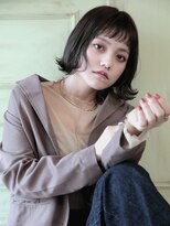 ヴァン カウンシル 王子(VAN COUNCIL)&nbsp;暗髪ボブ×オン眉