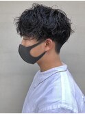 メンズパーマ ニュアンスパーマ パーマスタイル 担当中西