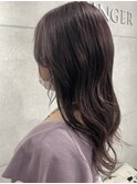 バイオレット×ピンク×カラー×髪質改善×トリートメント