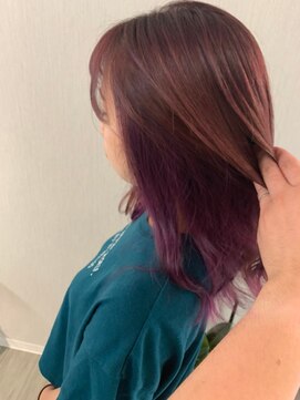 ライズ バイ レボ 柏店(RISE by REVO) ボブ/カーキグレージュ/大人かわいい/フェザーバング