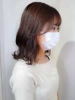 コロ(COLO)&nbsp;【COLO 吉祥寺 丹澤智子】  イヤリングカラー×オレンジ