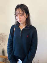 トネリコ(toneriko)&nbsp;そこそこくるくるなパーマ