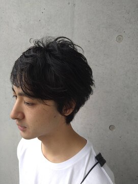 ロッサ(ROSSA) メンズパーマ/韓国マッシュ/センターパート