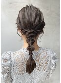 ●Hair arrange● くすみベージュ
