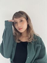 エクリ シセイドウ 麻布十番店(equri×SHISEIDO)&nbsp;【麻布十番】前髪スッキリ！ゆるふわロング