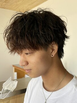 クオル 立川(QOL) ツーブロック波巻きスパイラルパーマツイストスパイラルパーマ