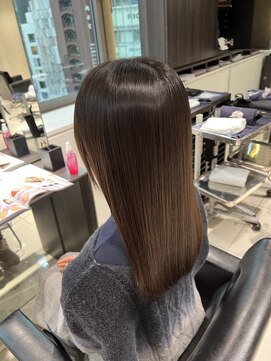 フォルテ ギンザ(FORTE GINZA) 【艶髪エステ】クセ毛カバー艶髪ストレート