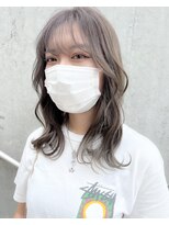 グロウバイニューヨークニューヨーク(Grow by NYNY)&nbsp;【打越】セミロング×グレージュ