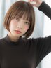 ≪平日≫顔周りカット＋リタッチカラー￥7920★プチSPA無料